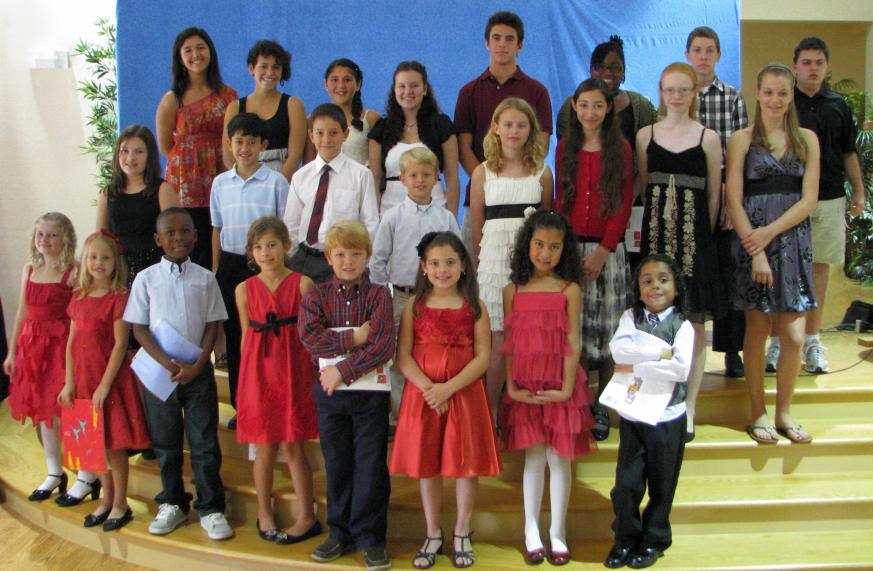 Students of Naples Piano Studio - Winter 2011